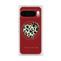 Premium Square Case with Pixelsnap［ Dalmatian Heart ］