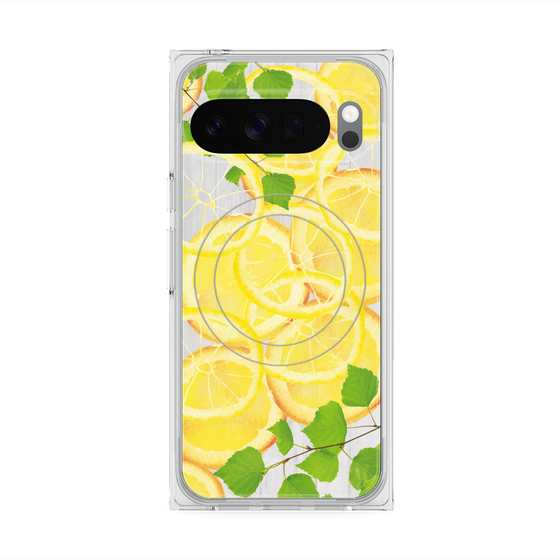 Premium Square Case with Pixelsnap［ Lemon ］
