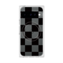 Premium Square Case with Pixelsnap［ Ichimatsu Pattern - Black ］