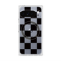 Premium Square Case with Pixelsnap［ Ichimatsu Pattern - Black ］