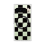 Premium Square Case with Pixelsnap［ Ichimatsu Pattern - Black ］