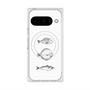 Premium Square Case with Pixelsnap［ Coexist No.1 - White ］