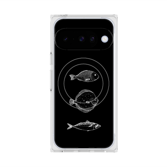 Premium Square Case with Pixelsnap［ Coexist No.1 - Black ］