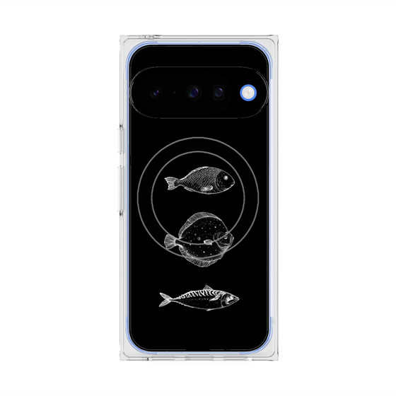 Premium Square Case with Pixelsnap［ Coexist No.1 - Black ］