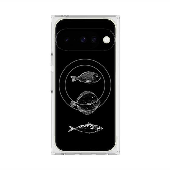 Premium Square Case with Pixelsnap［ Coexist No.1 - Black ］