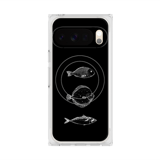 Premium Square Case with Pixelsnap［ Coexist No.1 - Black ］