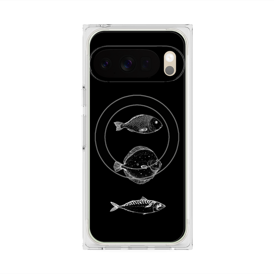 Premium Square Case with Pixelsnap［ Coexist No.1 - Black ］