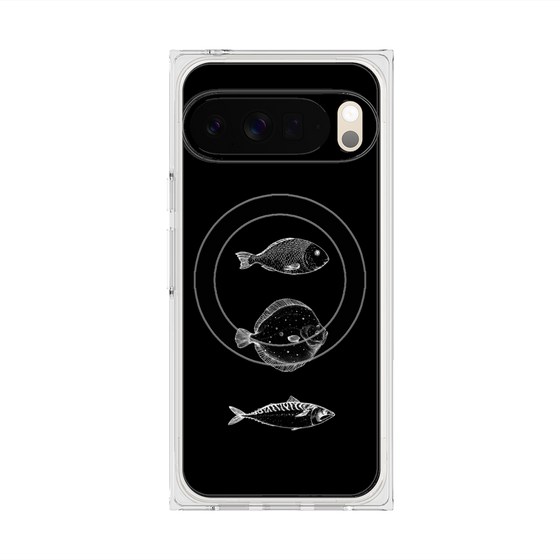 Premium Square Case with Pixelsnap［ Coexist No.1 - Black ］