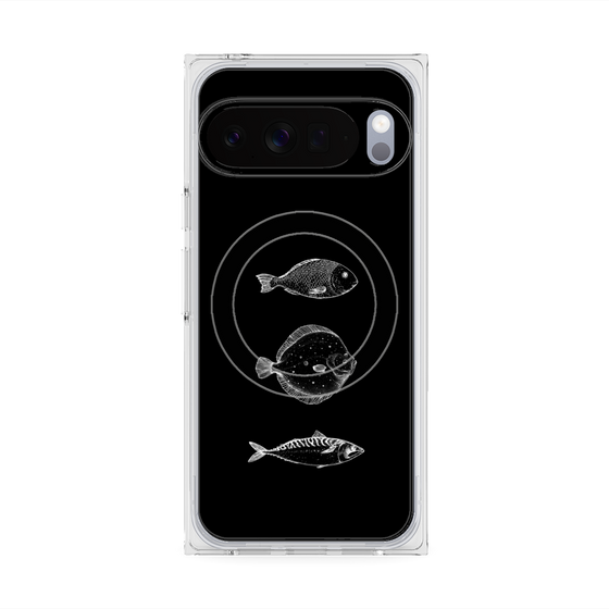 Premium Square Case with Pixelsnap［ Coexist No.1 - Black ］