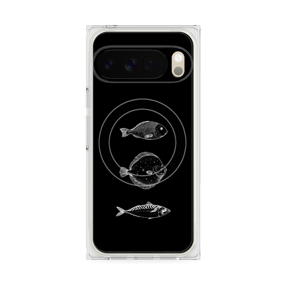 Premium Square Case with Pixelsnap［ Coexist No.1 - Black ］