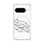 Premium Square Case with Pixelsnap［ Coexist No.2 - White ］
