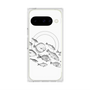Premium Square Case with Pixelsnap［ Coexist No.2 - White ］