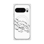 Premium Square Case with Pixelsnap［ Coexist No.2 - White ］