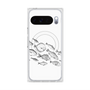 Premium Square Case with Pixelsnap［ Coexist No.2 - White ］