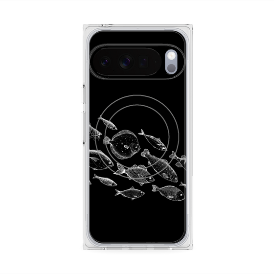Premium Square Case with Pixelsnap［ Coexist No.2 - Black ］
