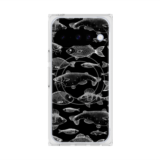 Premium Square Case with Pixelsnap［ Coexist No.3 - Black ］