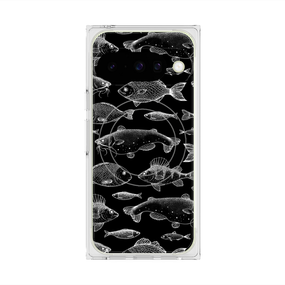 Premium Square Case with Pixelsnap［ Coexist No.3 - Black ］