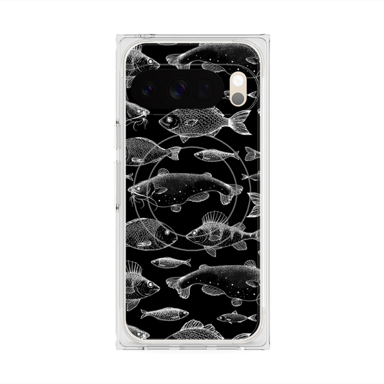 Premium Square Case with Pixelsnap［ Coexist No.3 - Black ］