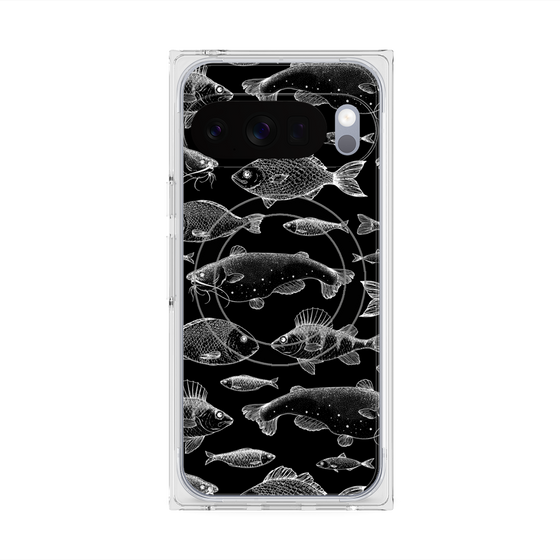 Premium Square Case with Pixelsnap［ Coexist No.3 - Black ］