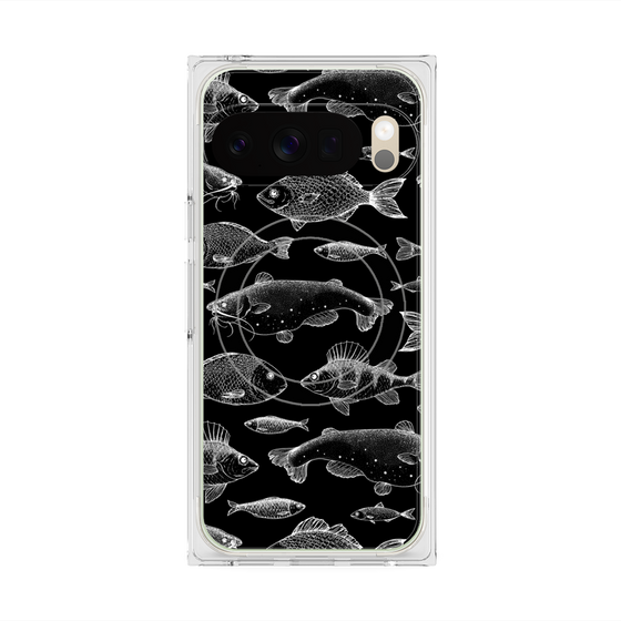 Premium Square Case with Pixelsnap［ Coexist No.3 - Black ］