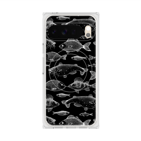 Premium Square Case with Pixelsnap［ Coexist No.3 - Black ］
