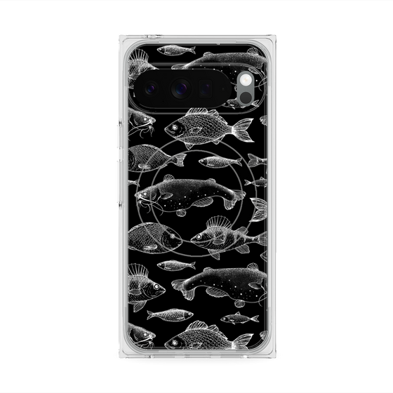 Premium Square Case with Pixelsnap［ Coexist No.3 - Black ］