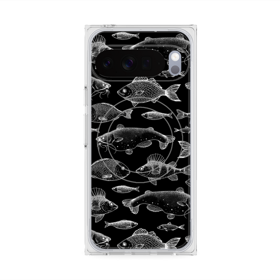 Premium Square Case with Pixelsnap［ Coexist No.3 - Black ］