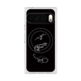 Premium Square Case with Pixelsnap［ Dinosaurs No.1 - Black ］