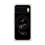 Premium Square Case with Pixelsnap［ Dinosaurs No.1 - Black ］