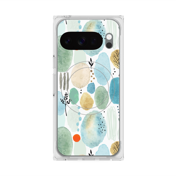 Premium Square Case with Pixelsnap［ Nordic Watercolor - 05 ］