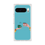Premium Square Case with Pixelsnap［ Teatime - Blue ］