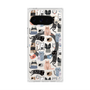 Premium Square Case with Pixelsnap［ Funny Cats - 04 ］