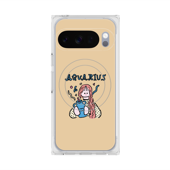 Premium Square Case with Pixelsnap［ Aquarius ］