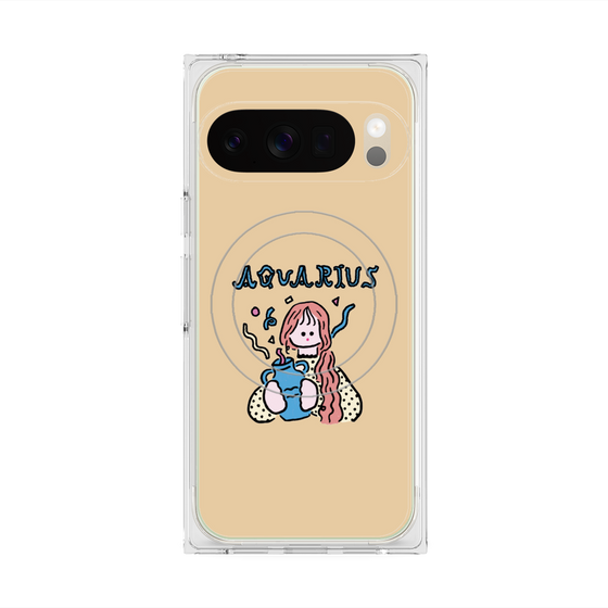 Premium Square Case with Pixelsnap［ Aquarius ］