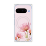 Premium Square Case with Pixelsnap［ Natural Flower - Pink ］