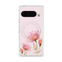 Premium Square Case with Pixelsnap［ Natural Flower - Pink ］