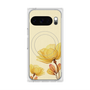 Premium Square Case with Pixelsnap［ Natural Flower - Yellow ］