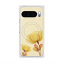 Premium Square Case with Pixelsnap［ Natural Flower - Yellow ］