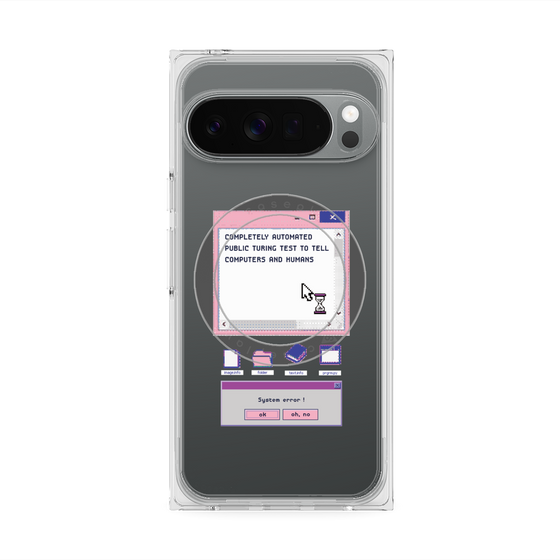 Premium Square Case with Pixelsnap［ System error! ］