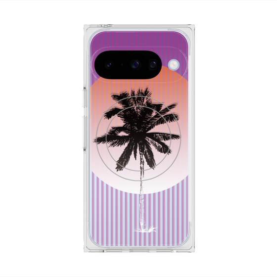Premium Square Case with Pixelsnap［ Palm Tree ］