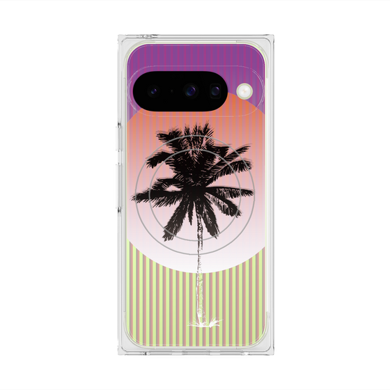 Premium Square Case with Pixelsnap［ Palm Tree ］