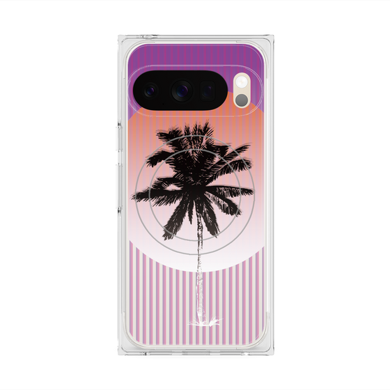 Premium Square Case with Pixelsnap［ Palm Tree ］