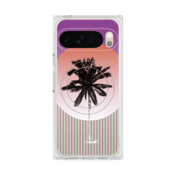 Premium Square Case with Pixelsnap［ Palm Tree ］