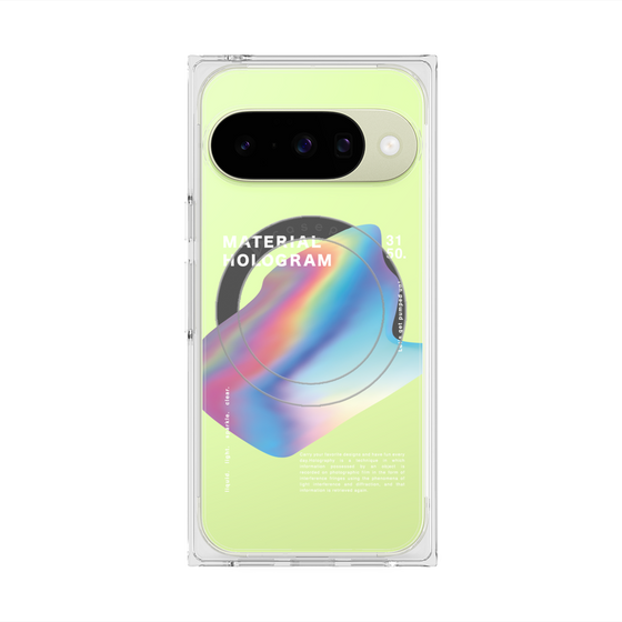 Premium Square Case with Pixelsnap［ Liquid Blue ］