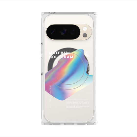 Premium Square Case with Pixelsnap［ Liquid Blue ］