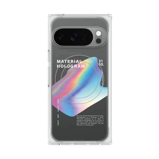 Premium Square Case with Pixelsnap［ Liquid Blue ］