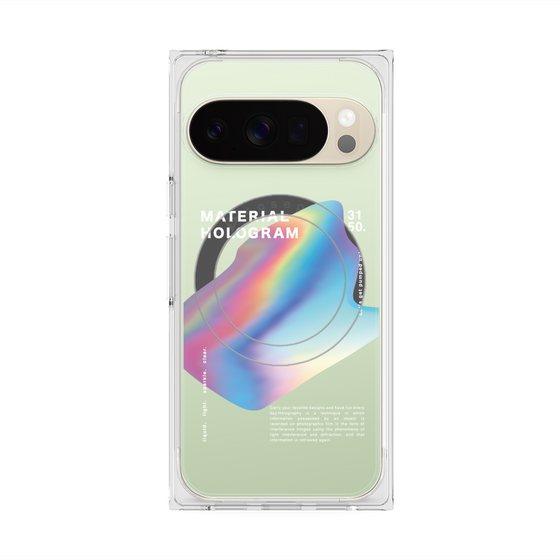 Premium Square Case with Pixelsnap［ Liquid Blue ］