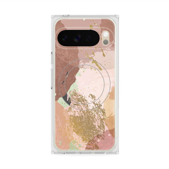 Premium Square Case with Pixelsnap［ Champagne pink ］