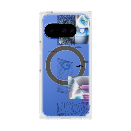 Premium Square Case with Pixelsnap［ sad ］