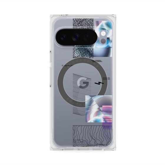 Premium Square Case with Pixelsnap［ sad ］